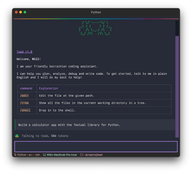 终端 AI agent 的通用 UI